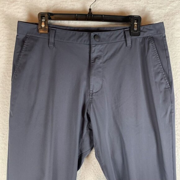 Rhone Commuter Classic Chino‎ Pants Men 34 Mid-Rise Pockets Straight Leg 9784 - Picture 2 of 16